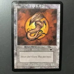 MTG English Sliver Token (Legions) LGN - VLp Normal Promos: Magic Player Rewards - Image 1