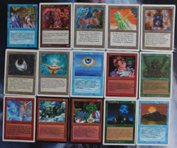 MTG - Vintage Lot - 320 cards - 15 Rares - 57 mana - 248 C/U - Read Desc! - Image 1