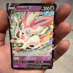 Pokemon TCG Sylveon V & Dark Sylveon V Foil Card Lot - 3 Cards - Image 4