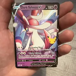 Pokemon TCG Sylveon V & Dark Sylveon V Foil Card Lot - 3 Cards - Image 5