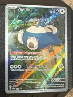 Snorlax 051 Sv: Scarlet & Violet Promo Cards Holo - Image 1