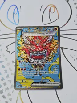 Hearthflame Mask Ogerpon EX 148/131 Pokemon Card Prismatic Evolutions Holo Rare - Image 1
