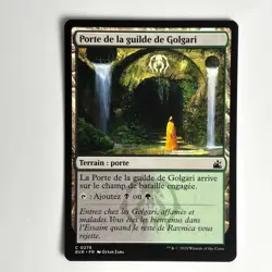 PORTE DE LA GUILDE GOLGARI MTG RVR - CARTE MAGIC THE GATHERING FR NEUF - Image 1