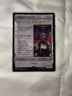MTG, Final Fantasy | Summon: Bahamut | Non-Foil - Image 1