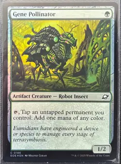 MTG Edge Of Eternities Gene Pollinator Foil (Common) - Image 1