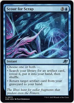MTG Edge Of Eternities Scour For Scrap Foil (Uncommon) - Image 2