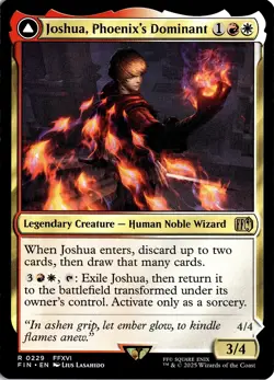Joshua, Phoenix's Dominant 0229 (R) MTG Final Fantasy (FIN) (EN) - Image 1