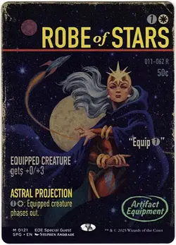 MTG Edge Of Eternities Robe of Stars Showcase Special Guest (Mythic) - Image 1