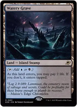 MTG Edge Of Eternities Watery Grave (Rare) - Image 1