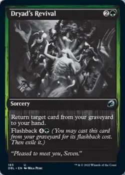 Dryad's Revival - Near Mint MTG Innistrad: Double Feature - Image 1