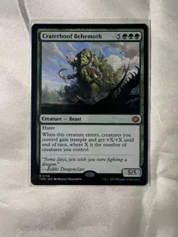 MTG, Tarkir Dragonstorm | Craterhoof Behemoth, Non-Foil - Image 1
