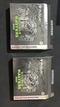 Magic The Gathering MTG Double Masters 2022 Collector Booster Box 4 Packs Sealed - Image 2