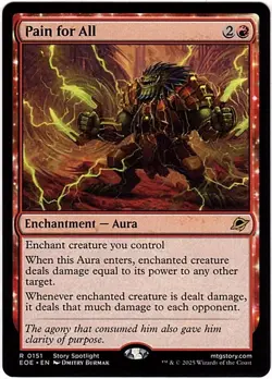 MTG Edge Of Eternities Pain For All (Rare) - Image 1