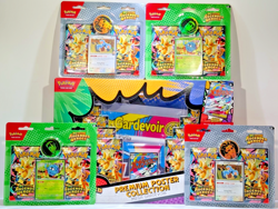 Pokemon TCG Ascended Heroes 5 Lot: 4 BLISTER PACK, 1 GARDEVOIR POSTER COLLECTION - Image 1