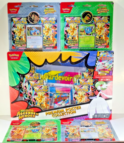 Pokemon TCG Ascended Heroes 5 Lot: 4 BLISTER PACK, 1 GARDEVOIR POSTER COLLECTION - Image 2