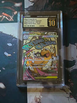 Mega Dragonite Ex Mega Dream MAR 232/193 CGC PRISTINE 10 Pokemon - Image 1