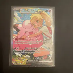 Pokemon TCG Lillie's Clefairy EX Holo - Image 1