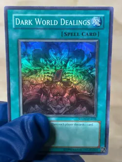 Yugioh LP Dark World Dealings - STON-EN038 - Super Rare Unlimited - Image 2