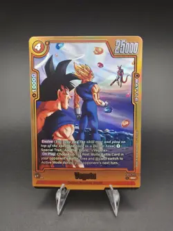 Dragon Ball Super Vegeta FB09-093 R Foil Evolve Battle Card 25000 Power - Image 1