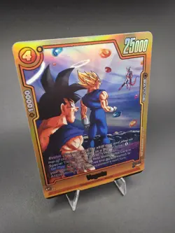 Dragon Ball Super Vegeta FB09-093 R Foil Evolve Battle Card 25000 Power - Image 3