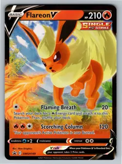 Flareon V Promo SWSH: Sword & Shield Promo Cards SWSH149 NM - Image 1