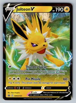 Jolteon V Promo SWSH: Sword & Shield Promo Cards SWSH151 NM - Image 1