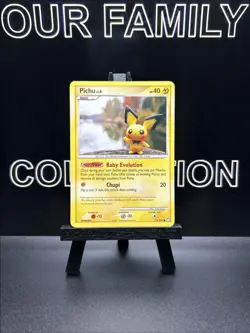 Pichu 93/123 Regular Pokemon Card 2007 Mysterious Treasures NM - Image 1