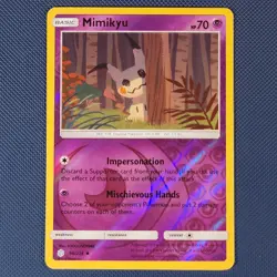 Mimikyu 96/236 - Cosmic Eclipse - Uncommon Reverse Holo Pokemon Card - M / NM - Image 1
