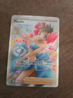 Pokemon TCG Phoebe Battle Styles Trainer Full Art Ultra Holo Card 161/163 MP - Image 1