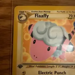 Flaaffy 28/64 Neo Revelation 1st Edition Uncommon Pokemon Card - Image 1