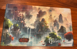 Official Flesh and Blood TCG Trading Card Game Part the Mistveil Playmat NEW - Image 1