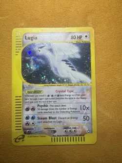 Pokemon Crystal Lugia Aquapolis Holo TCG Card 149/147 - Image 2