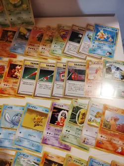Vintage Japanese Pokemon Card Lot Of 64 LP - HP - Image 4