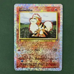 Growlithe 45/110 Legendary *Collection* Reverse Holo 2002 Pokemon Card - Image 1