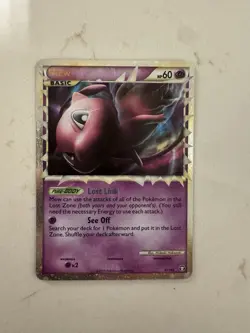 Mew HeartGold SoulSilver Triumphant Prime Holo Ultra Rare Card 97/102 - Image 1