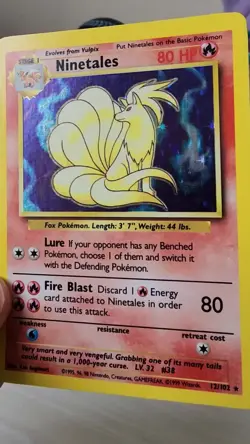 Pokemon TCG Holo Vintage Lot Of 8 Cards - Image 2