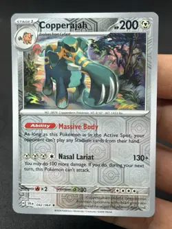 Copperajah 042/064 Reverse holo - LP-NM - Pokemon TCG Card - Image 1