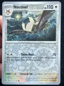 Doctowl 127/162 - Reverse holo - LP - NM - Pokemon TCG Card - Image 1
