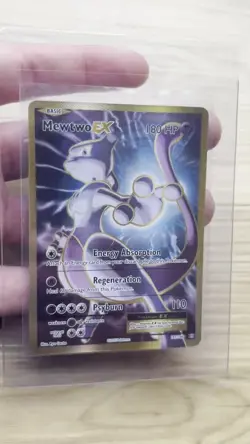 Mewtwo EX (Full Art) 103/108 Evolutions Holo Awesome Classic Pokemon Card - Image 2