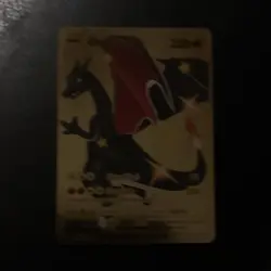 Charizard Metal Foil Full Art Pokemon TCG Card Dragon 330 HP 220 Attack - Image 1