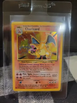 Charizard 4/102 Base Set Unlimited Holo Rare (X4) Wizards Pokemon TCG Card 1999 - Image 5