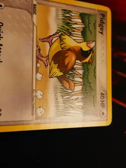 MP/HP Pokemon (Non-Holo) PIDGEY Card POP SERIES-4 Set#12/17 Organized Play Promo - Image 2