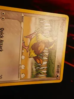 MP/HP Pokemon (Non-Holo) PIDGEY Card POP SERIES-4 Set#12/17 Organized Play Promo - Image 3