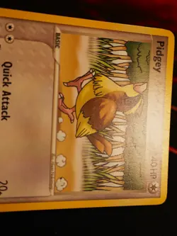 MP/HP Pokemon (Non-Holo) PIDGEY Card POP SERIES-4 Set#12/17 Organized Play Promo - Image 4