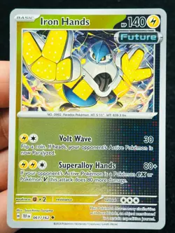 Iron hands 061/162 Reverse holo - LP-NM - Pokemon TCG Card - TEF - Image 1