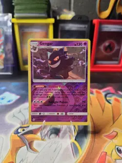 Pokemon Gengar TCG Reverse Holo Rare Card 70/214 Sm-Unbroken Bonds - Image 1
