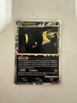Pokemon Umbreon Prime 2010 Holo Ultra Rare Card Undaunted 86/90 - Image 1