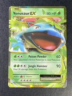 Pokemon TCG Venusaur EX 1/108 Holo Ultra Rare Card XY Evolutions 2016 NM #2 - Image 2