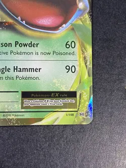 Pokemon TCG Venusaur EX 1/108 Holo Ultra Rare Card XY Evolutions 2016 NM #2 - Image 5