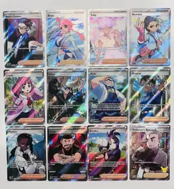 Pokemon Tcg Lot Of 12 Full Art Trainer Cards - Various Sets - Image 1